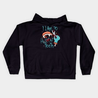 funny dentist halloween Kids Hoodie